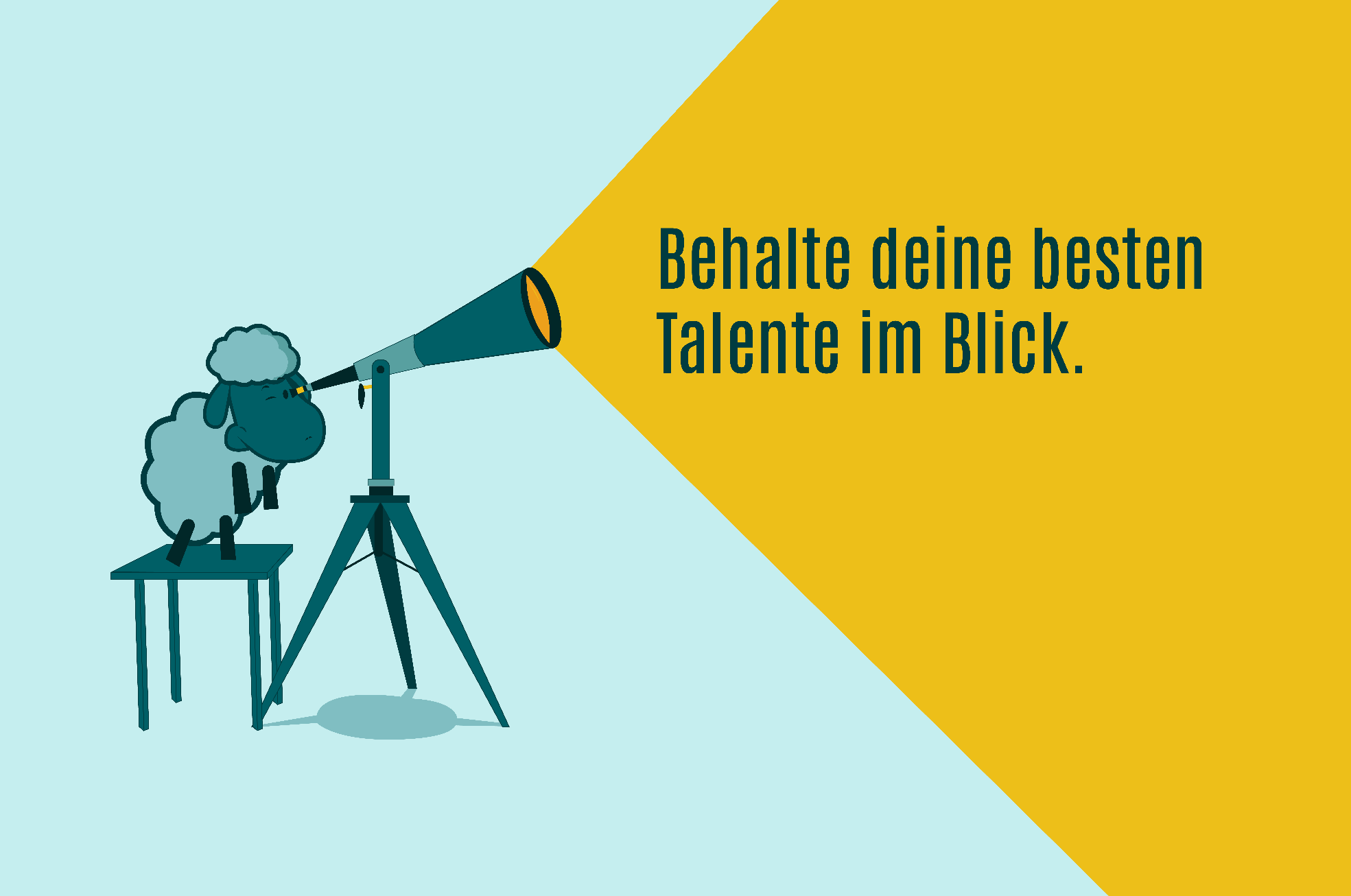 Behalte mit callsheep deine besten Talente immer im Blick